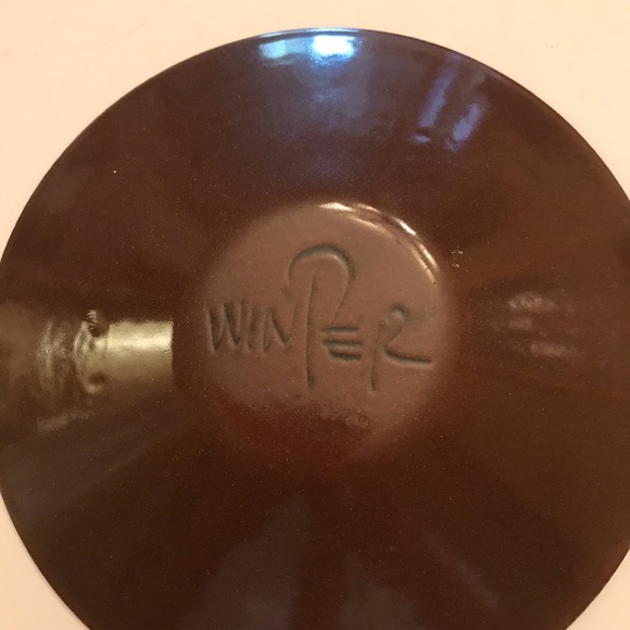 Mid Century Enamel Decorative Bowl - Picture 7 of 8